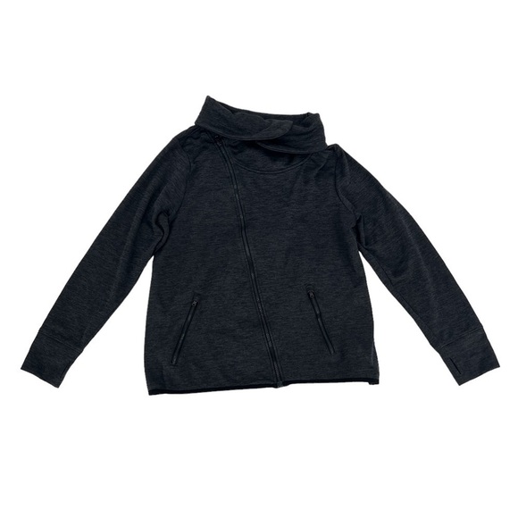 Champion Gray Duo Dry Long Sleeve Zip Up Thumb Hole Jacket Size XL Women’s - Picture 1 of 6